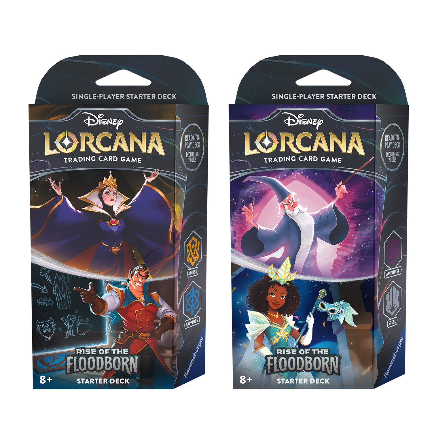 lorcana starter deck sapphire and steel Amazon.com: Ravensburger Disney Lorcana TCG: Ursula's Return - Sapphire &  Steel Single-Player Starter Deck | Engaging Gameplay | Over 200 Original  Disney Artworks