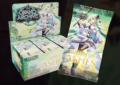 Grand Archive Dawn of Ashes Booster Box 1st Edition Kickstarter